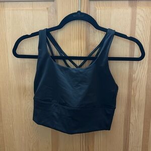 CRZ YOGA Longline Strappy Sports Bra size Medium